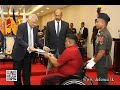 President wickremesinghe presents millions worth electric tricycles to war heroes