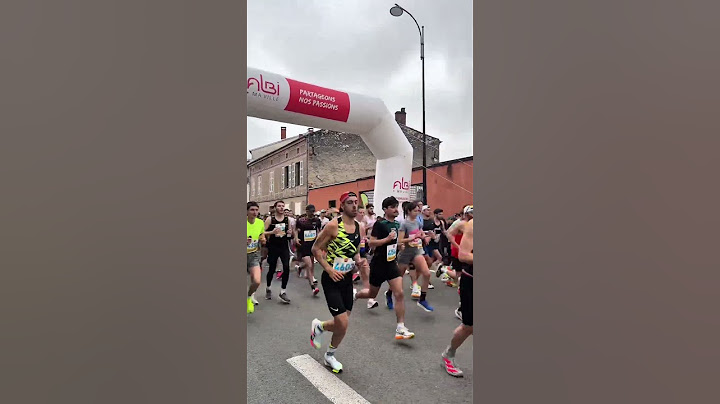 Pov : tu fais un 10km avec un dossard de dernière minute 🏃‍♂️