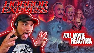 FULL MOVIE 🎥 My FIRST Time Watching 👀Horror Express (1972) 🚂 Christopher Lee & Peter Cushing
