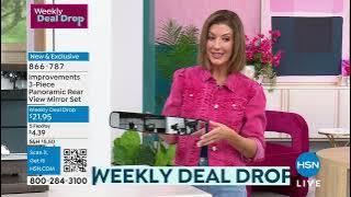 Improvements 3Piece Panoramic Rear View Mirror Set