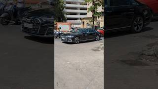 Audi A8 Black Color Looks