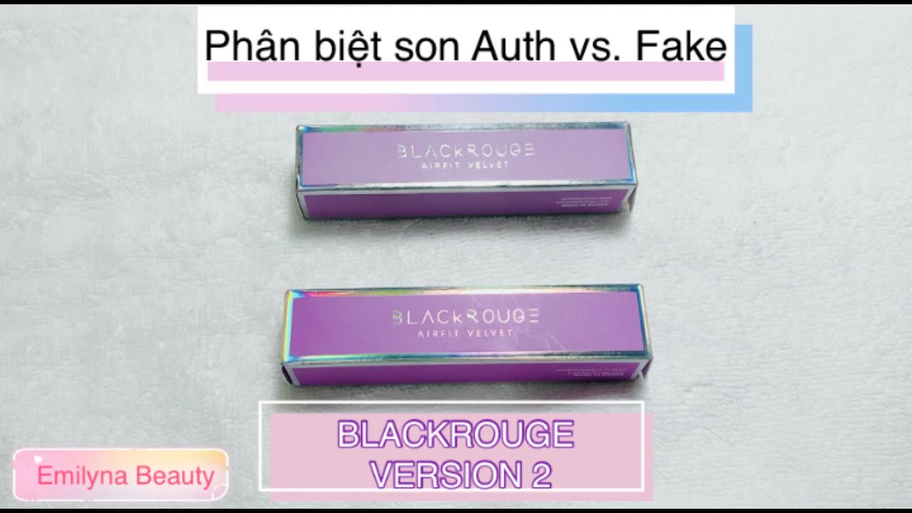 Phân biệt son auth vs. son fake Black Rouge Ver 2 A12: Sự lựa chọn giữa son auth và son fake Black Rouge Ver 2 A12 sẽ ảnh hưởng đến chất lượng và hiệu quả sử dụng. Với những người yêu thích làm đẹp, điều quan trọng là phân biệt đâu là sản phẩm chính hãng và đâu là hàng giả mạo. Hãy xem hình ảnh để hiểu rõ hơn về cách phân biệt này. 