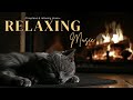 Meditation Music | Fireplace &amp; Gentle Piano