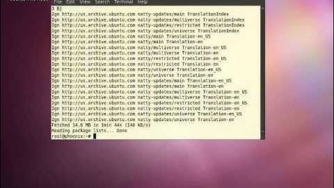 How To Install Apache,Mysql Server in Ubuntu 10.04