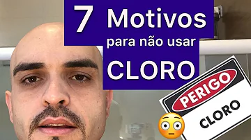 O que o excesso de cloro pode causar no organismo?