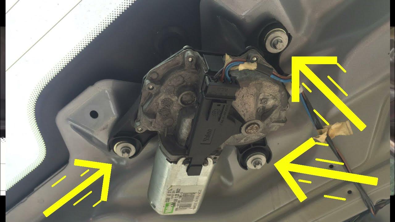 REAR WIPER ARM SEIZED IN REAR WINDOW VAUXHALL MERIVA A YouTube