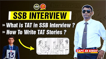 What is TAT in SSB Interview | Thematic Apperception Test | How To Write TAT Stories | MKC