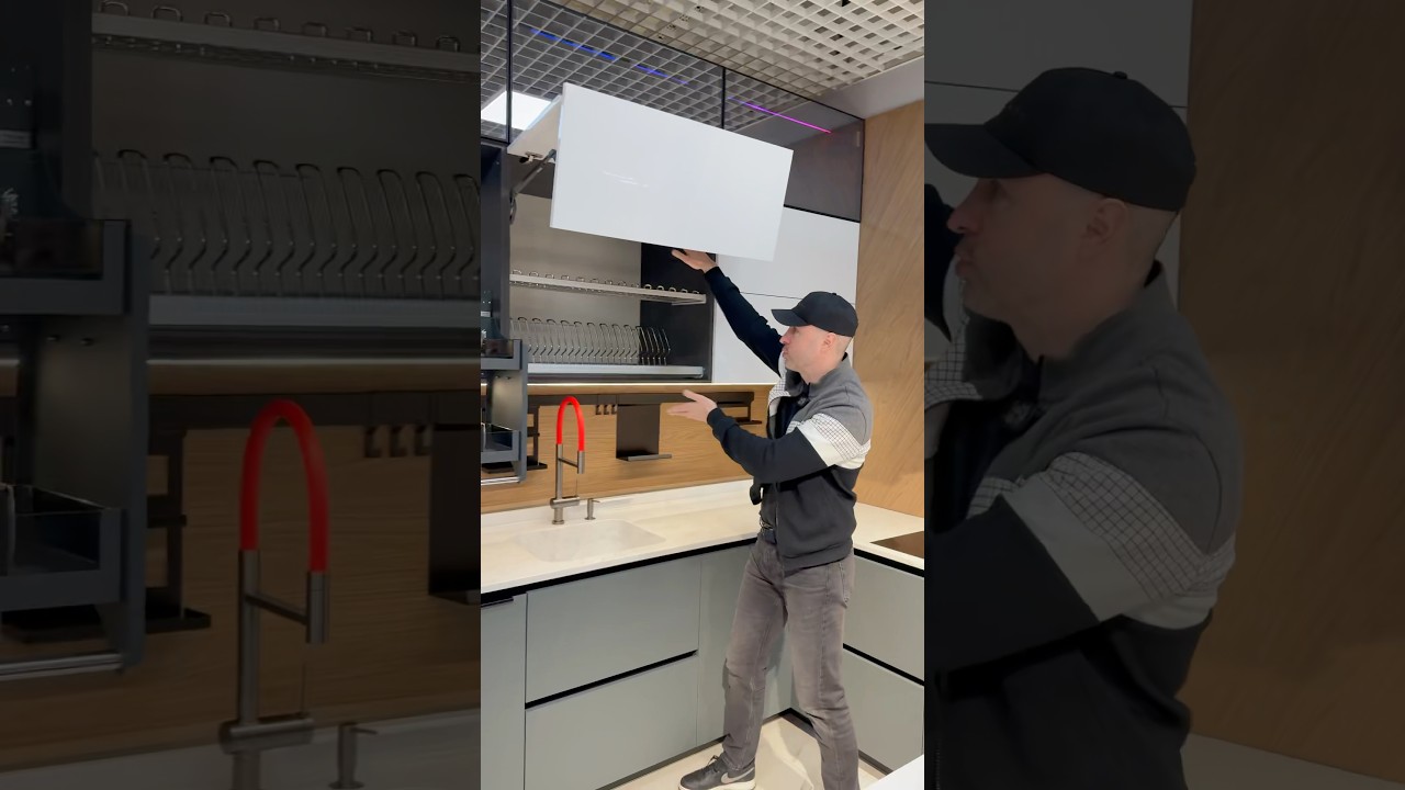 Академическое правило оформления верхнего яруса кухни #kitchen #дизайн