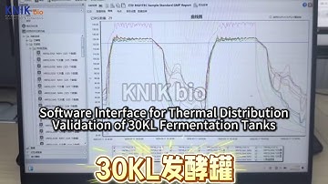 Master Thermal Validation in 30KL Fermentation Tanks with Smart Software Interface #fermenter