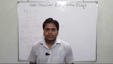 Lecture 4 : Asymptotic Notation - Big O