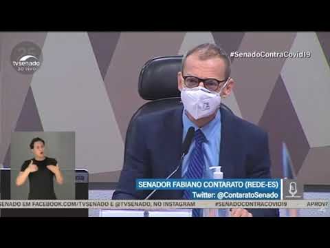 Senador Contaratto humilha bolsonarista na CPI da Covid por postagem homofóbica
