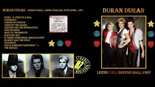 Duran Duran - 1987.04.25 Leeds (UK), Queens Hall