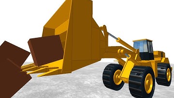 Articulated Physics Demo: Front-end Loader