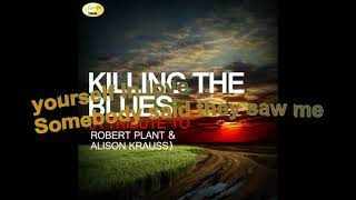 Robert Plant &amp; Alison Krauss - Killing The Blues [Lyrics Audio HQ]