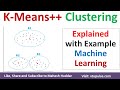 K means algorithm  k means clustering algorithm solved example machine learning by mahesh huddar