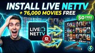 How to Install Live NetTV on Firestick 2026 (With 10,000 Live TV, 76,000 Movies & Sports) screenshot 1