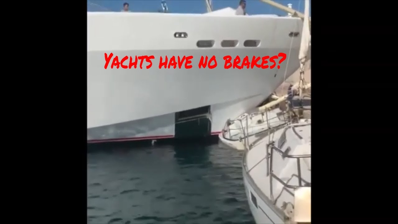 youtube yacht crashes