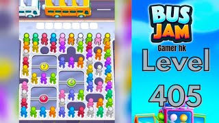 Bus Jam Level 405 hard level Walkthrough Solution 