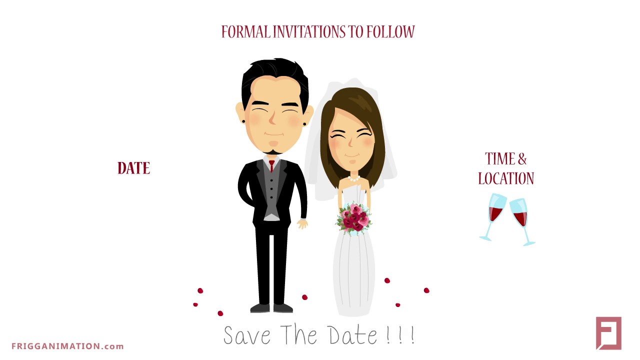 Save The Date Template 01 by Frigg Animation 