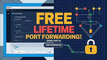 Free Port Forwarding | Lifetime Port Forwarding Method | Port Forwarding Practical | Port Forwarding