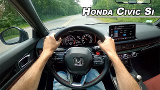 5,000 Miles in The 2022 Honda Civic Si  Long Term Ownership Update (POV Binaural Audio)