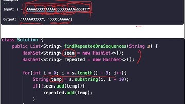 贾考博 LeetCode 187. Repeated DNA Sequences 有这样的DNA应该是活不了太久了