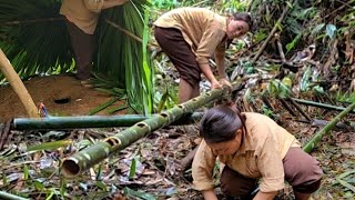 get drinking water, build toilets