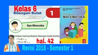 Anak-anak...video ini berisi pembahasan soal matematika perkalian
bilangan bulat dari buku bse senang belajar kelas 6 revisi 2018 bab 1
operasi bi...