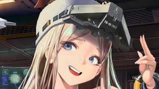 Don't worry about patting Liter, she wears a helmet!