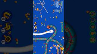 Wormszone Io snake game slither snake game #wormszone #slithersnake #shortsfeed #snakegame #shorts