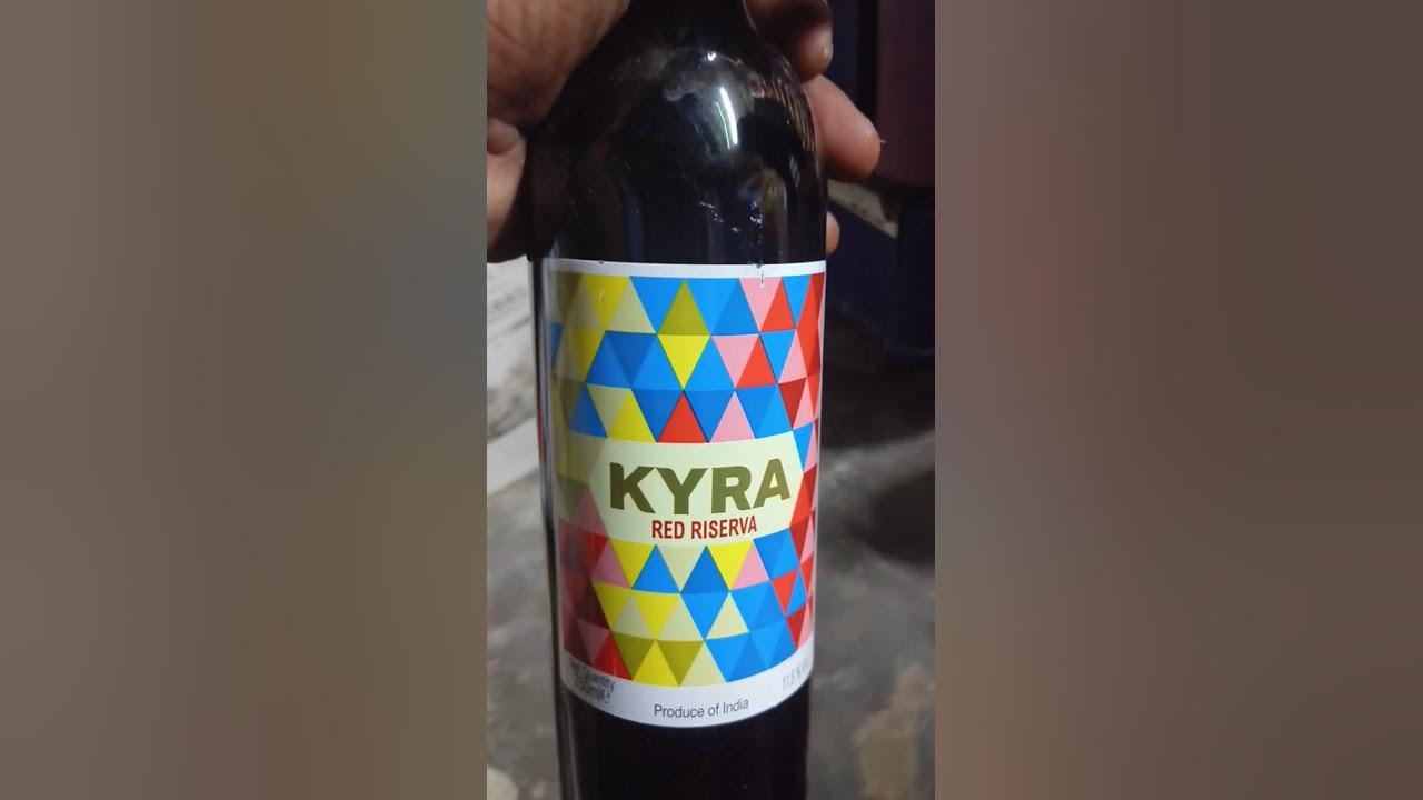 KYRA RED RISERVA (wine)yanam ad godavari beer redwine yanam