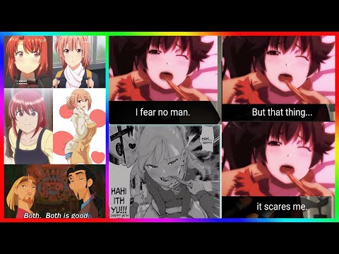 Anime meme with spicy sauce 