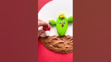 sáng tạo tranh từ đất nặn đẹp nhất