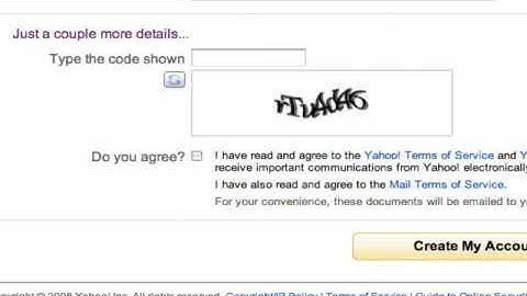 How to Set up a Yahoo! E-mail Account