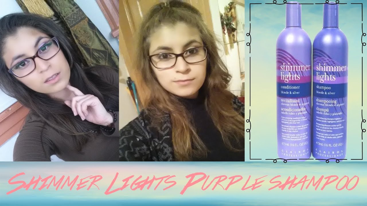 Shimmer Lights Purple Shampoo Review - YouTube