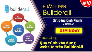 [BuilderAll 10] Quy trình xây dựng website trên giải pháp của BuilderAll