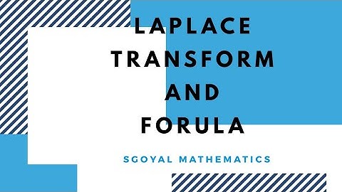 Laplace transform MGSU MSc math previous|lec-1||Mathematical methods