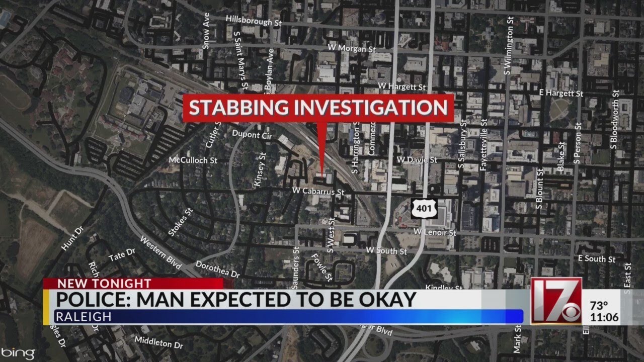 Man seriously hurt in downtown Raleigh stabbing, police say - YouTube