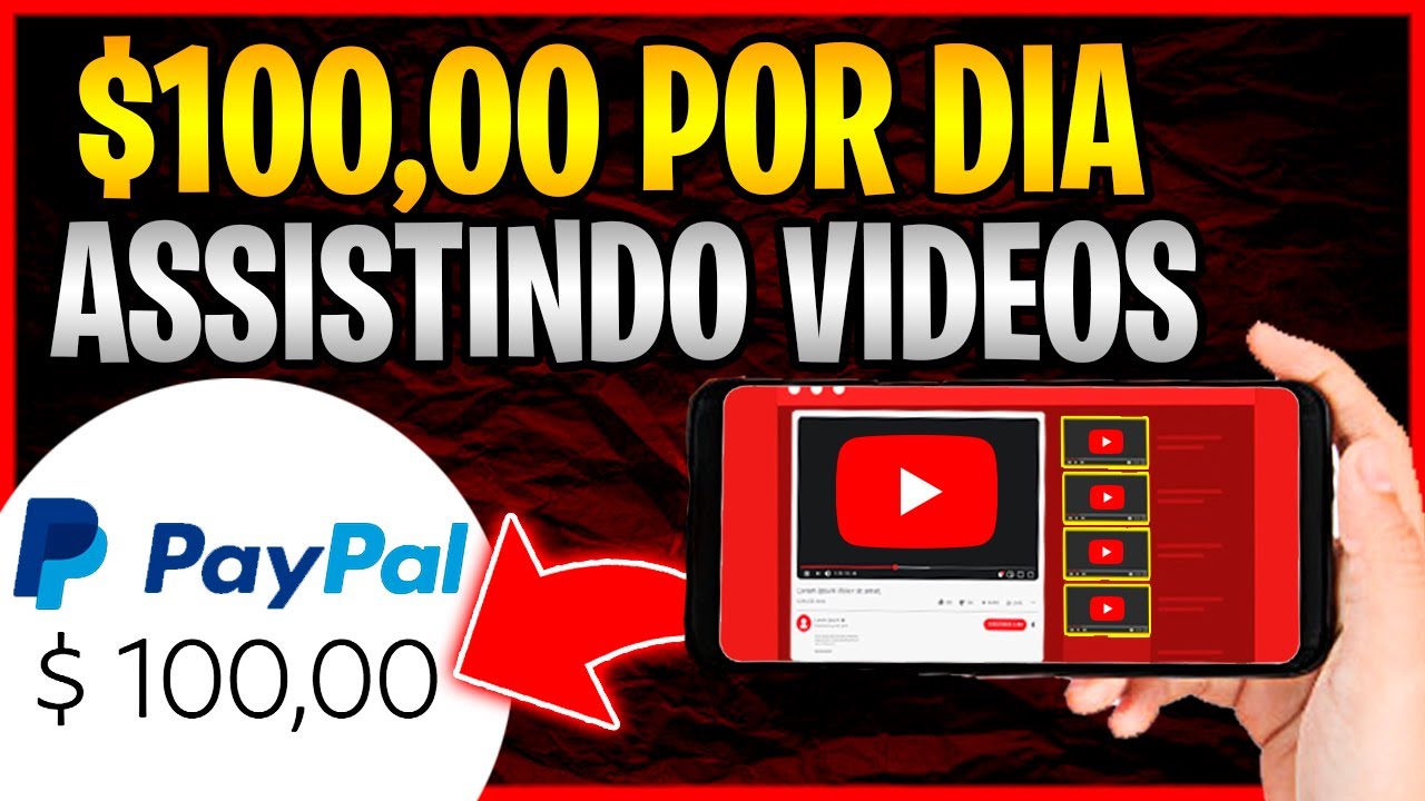 Ganhe Dinheiro Assistindo a vídeos no YouTube – Paga no PayPal – Ganhe Dinheiro nesse Site GRATÍS