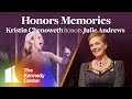 Honors memories kristin chenoweth honors julie andrews  2001 kennedy center honors