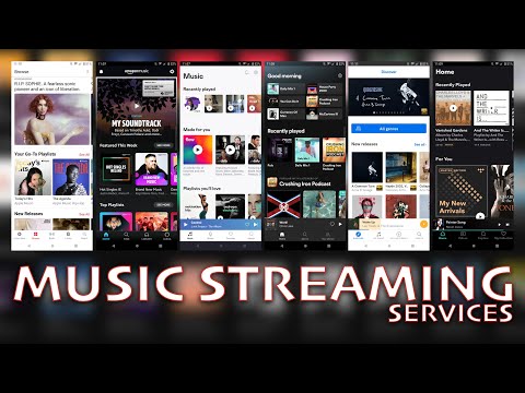 6 Of The Best Music Streaming Services | Amazon, Apple, Deezer, Qobuz, Spotify and Tidal