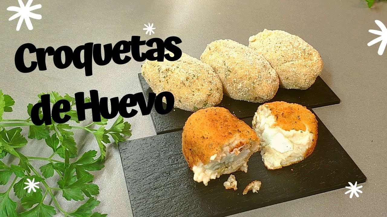 CROQUETAS DE HUEVO!!! FÁCILES Y RAPIDAS + TRUCOS!!! SIEMPRE QUEDAN PERFECTAS