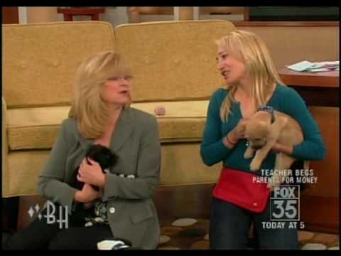 Bonnie Hunt segment 3-13-09 with PUP bag