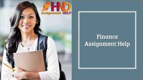 Finance Assignment Help