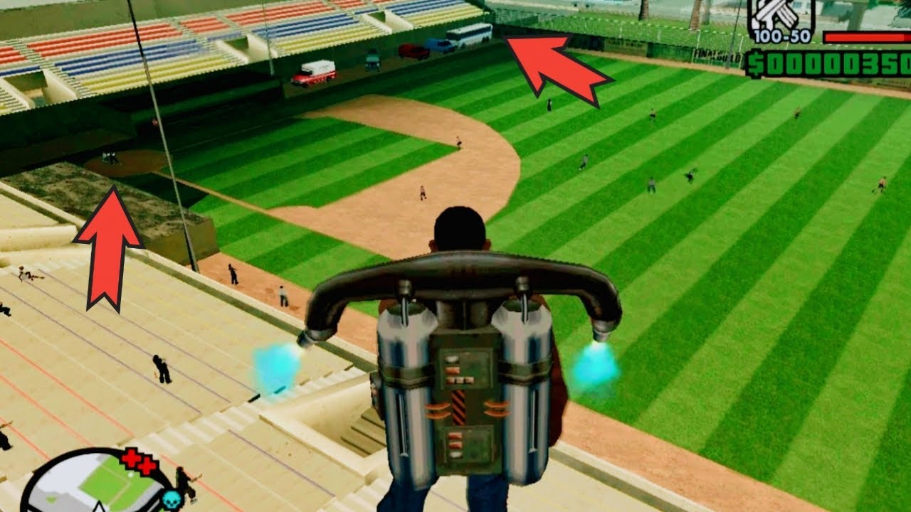 Secret Baseball Stadium Location in GTA San Andreas GTA San Andreas