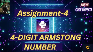 Armstrong Number | Assignment-4 | CCBP | NxtWave CCBP 4.0 Telugu | Python Coding | Python
