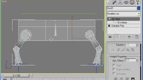 3ds Max Bones Skin Tutorial - Serenity Lander