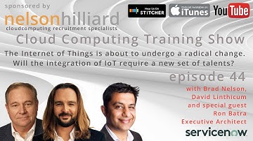 Ep 44 Training Show #CloudComputing Nelson Hilliard with David Linthicum and Ron Batra