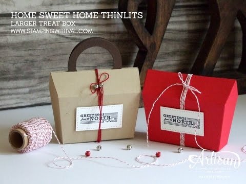 Stamping With Val - Home Sweet Home Treat Box
