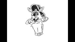 Drawing A Custom Foxy From Fnaf